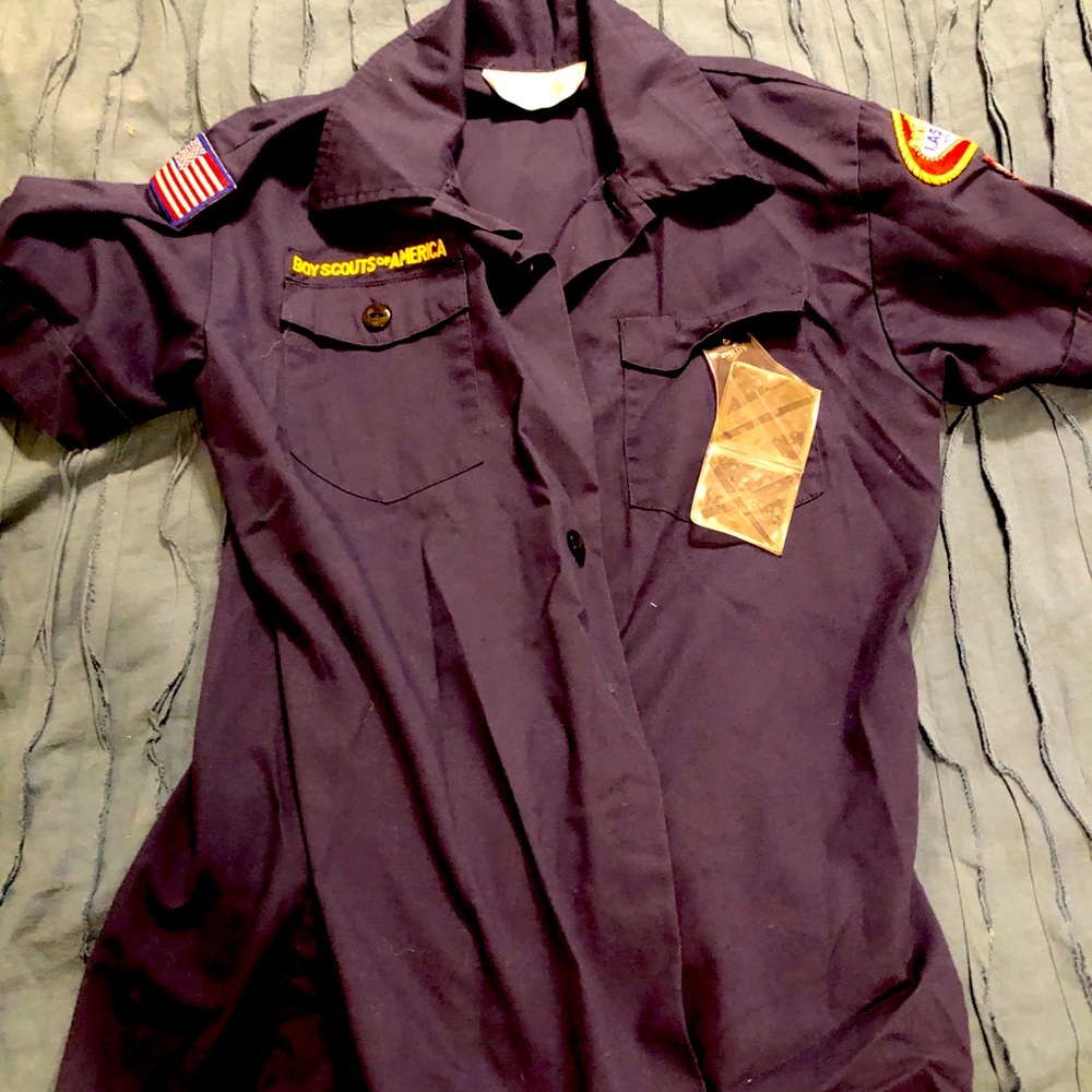 Official Boy Scout youth medium shirt